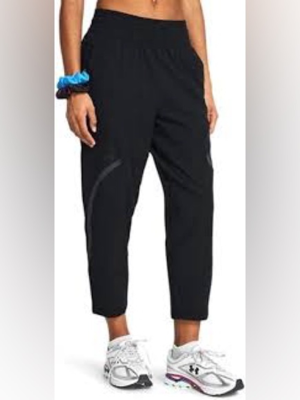 Under Armour Unstoppable Women’s Black Cropped Track Joggers